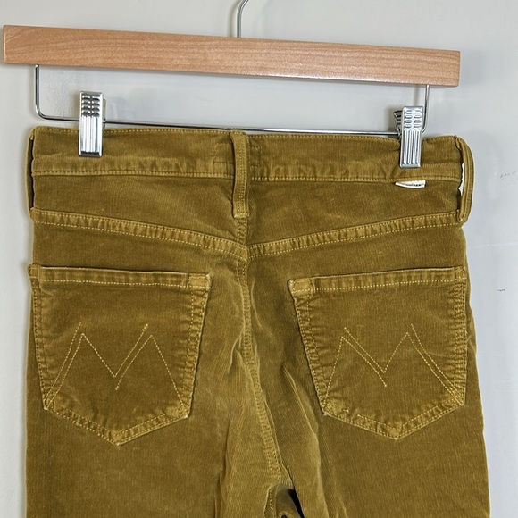 Mother The Tomcat Ankle Jean Hopscotch Tapenade Corduroy Sz 26 - Picture 7 of 14